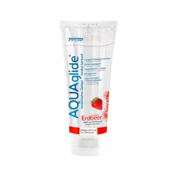 AQUAglide - vízbázisú síkosító - eper (100ml)