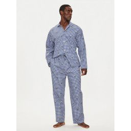 Polo Ralph Lauren Pizsama 714899627008 Kék Regular Fit