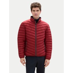 Tom Tailor Pehelykabát 1041311 Piros Regular Fit