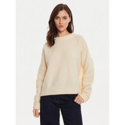 American Vintage Sweater VITO18EH24 Bézs Loose Fit