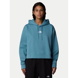 The North Face Pulóver Essential NF0A89EX Kék Regular Fit