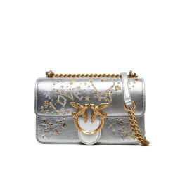 Pinko Táska Love One Mini Dc AI 24-25 PLTT 100074 A1YW Ezüst