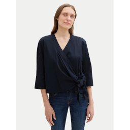 Tom Tailor Blúz 1043200 Sötétkék Loose Fit