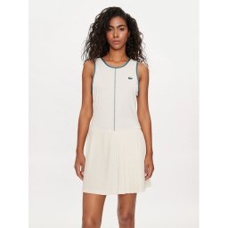 Lacoste Teniszruha EF7451 Bézs Slim Fit