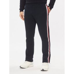 Tommy Hilfiger Melegítő alsó Bold Global Stripe MW0MW32677 Sötétkék Regular Fit