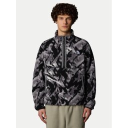The North Face Polár kabát Fleeski NF0A88XR Fekete Regular Fit
