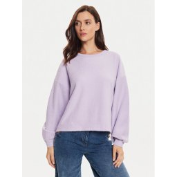 American Vintage Pulóver BOBY03AH24 Lila Loose Fit