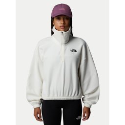 The North Face Polár kabát Glacier NF0A89J9 Ekru Regular Fit