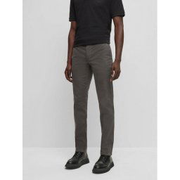 Boss Szövet nadrág 50470813 Szürke Slim Fit