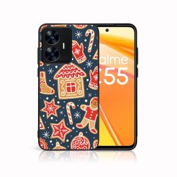 PROTEMIO MY ART Karácsonyi kivitelű borító Realme C55 CHRISTMAS (069)