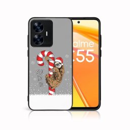 PROTEMIO MY ART Karácsonyi kivitelű borító Realme C55 CANDY (076)