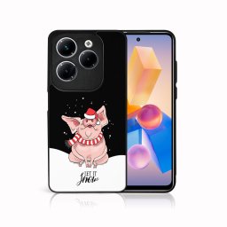PROTEMIO MY ART Karácsonyi dizájnú borító Infinix Hot 40 / Hot 40 Pro HAJJON HÓT (075)