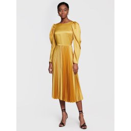 Closet London Hétköznapi ruha D8317 Sárga Regular Fit