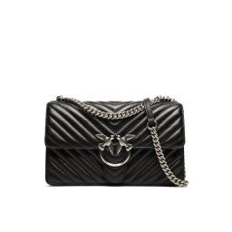 Pinko Táska Love One Classic Dc. AI23-24 PLTT 100941 A0GK Fekete