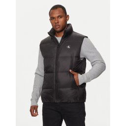 Calvin Klein Jeans Mellény Essentials J30J325901 Fekete Regular Fit