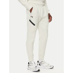 Under Armour Melegítő alsó UA Unstoppable 1389353 Ekru Loose Fit