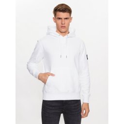 Calvin Klein Jeans Pulóver J30J323430 Fehér Regular Fit
