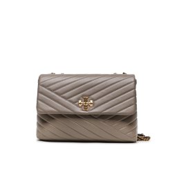Tory Burch Táska Kira Chevron Convertible Shoulder Bag 90446 Szürke