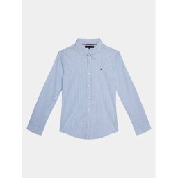 Tommy Hilfiger Ing Flex Ithaca Shirt L/S KB0KB08729 Kék Regular Fit