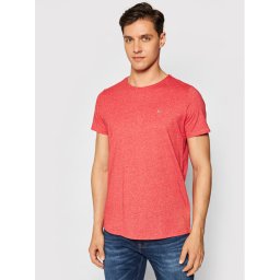 Tommy Jeans Póló Jaspe DM0DM09586 Piros Slim Fit
