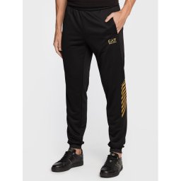 EA7 Emporio Armani Melegítő alsó 6LPP55 PJ16Z 0208 Fekete Regular Fit