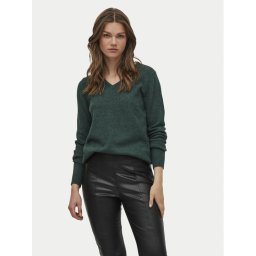 Vila Sweater Ril 14042769 Zöld Regular Fit
