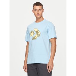 Converse Póló M Festival Star Chev Tee 10026417-A03 Kék Regular Fit
