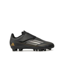 adidas Futball cipők F50 Club Hook-and-Loop Flexible-Ground Boots Kids IF1387 Fekete