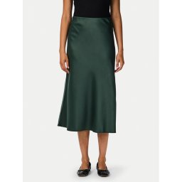 YAS Trapéz szoknya Pella 26030737 Zöld Regular Fit