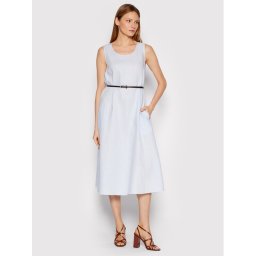 Max Mara Leisure Nyári ruha Francia 32210526 Kék Regular Fit