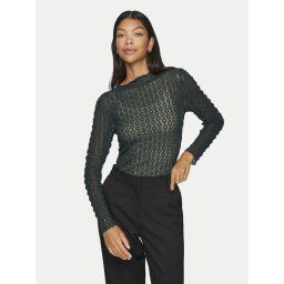 Vila Blúz Messan 14099018 Zöld Slim Fit