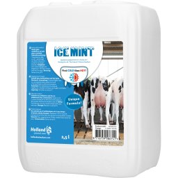 Ice Mint tőgyápoló olaj ömlesztett csomagolásban adagolóval, szarvasmarha tőgyápolás