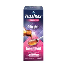 Tussirex Night szirup köhögésre 120ml