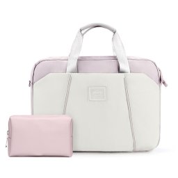 APIRITS Laptop táska akár 14" + tokkal, rózsaszín tokkal