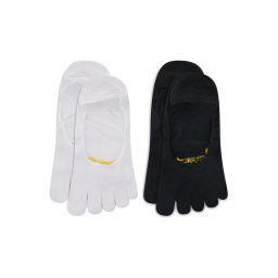 Vibram Fivefingers 2 pár/csomag unisex bokazokni Ghost S15G12P Fehér