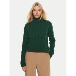Tommy Hilfiger Garbó WW0WW43102 Zöld Regular Fit
