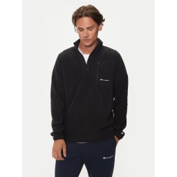 Champion Polár kabát 219449 Fekete Slim Fit