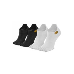 Vibram Fivefingers 2 pár unsiex bokazokni No Show S15N12P Fekete