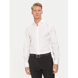 Boss Ing 50491976 Fehér Slim Fit