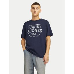 Jack&Jones Póló Jeans 12256779 Sötétkék Standard Fit