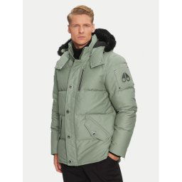 Moose Knuckles Pehelykabát Original 3Q Neoshear M32MJ128SX Zöld Slim Fit