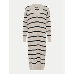 ONLY Kötött ruha New Tessa 15236372 Bézs Relaxed Fit