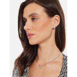 Guess Nyaklánc JUBN04 593JW Ezüst