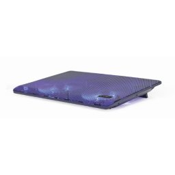 Notebook hűtő állvány 15.6" LED fekete Gembird (NBS-2F15-05)