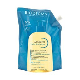 Bioderma Atoderm pumpás olajtusfürdő öko-utántöltő 1000ml