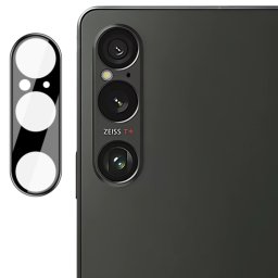 IMAK FULL COVER Üveg Sony Xperia 1 VI fényképezőgéphez fekete