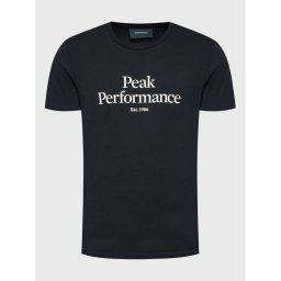 Peak Performance Póló Original G77692120 Fekete Slim Fit