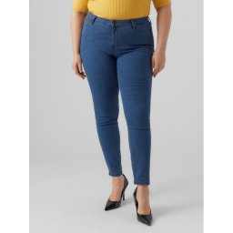 Vero Moda Curve Farmer Rudy 10287062 Kék Slim Fit