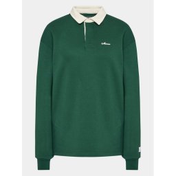Mercer Amsterdam Pólóing Unisex The Rugby MEAP231022 Zöld Regular Fit