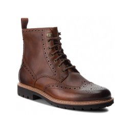 Clarks Csizma Batcombe Lord 261271907 Barna